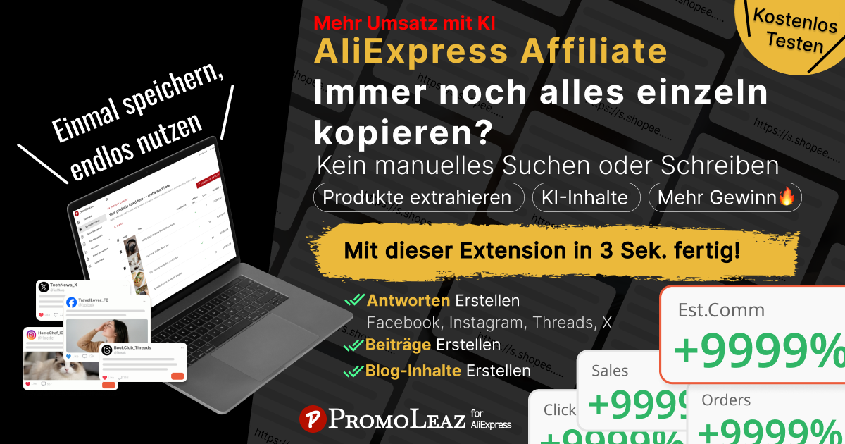 PromoLeaz für AliExpress