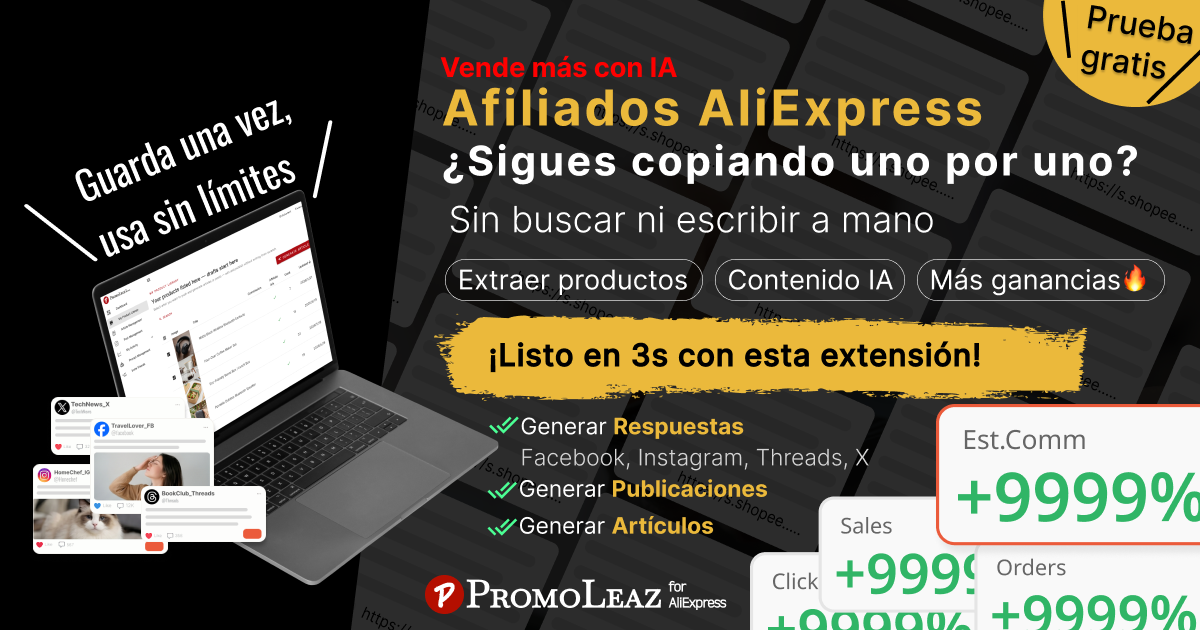 PromoLeaz para AliExpress