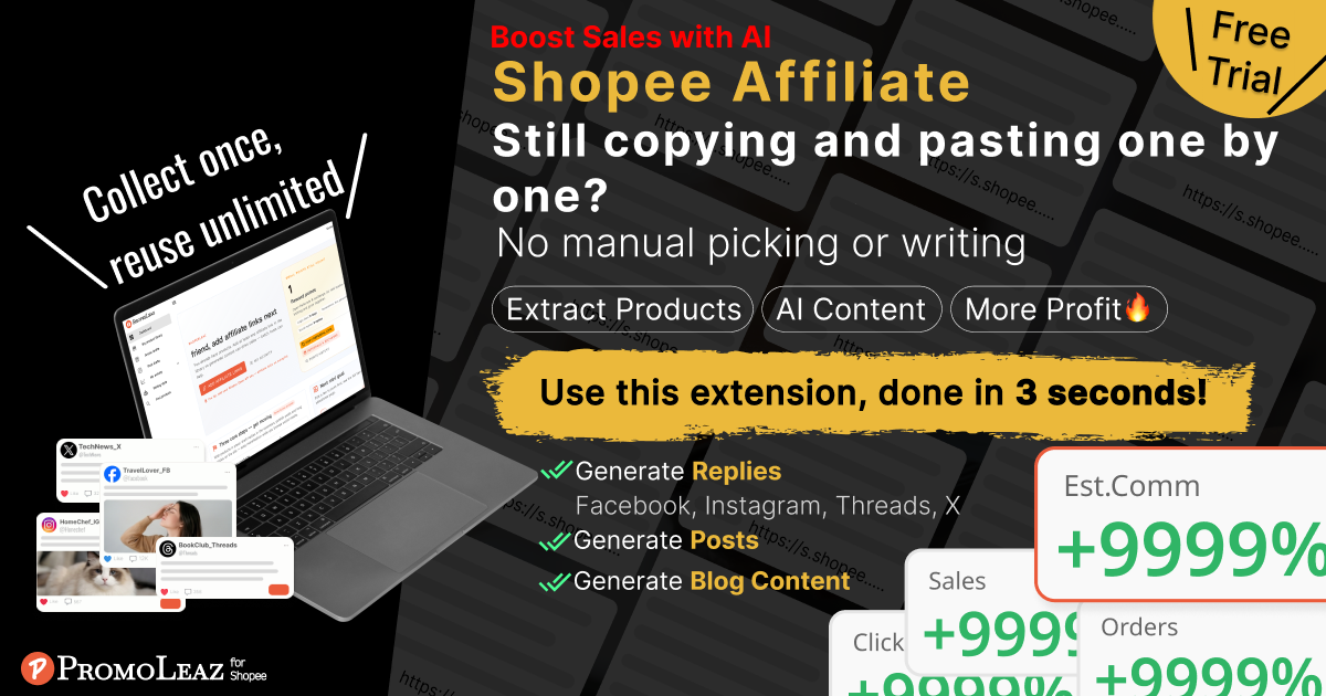 PromoLeaz for Shopee