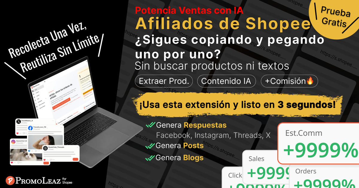 PromoLeaz para Shopee