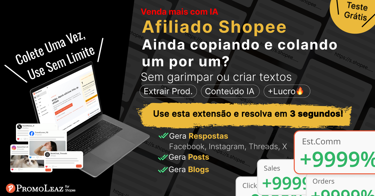 PromoLeaz para Shopee